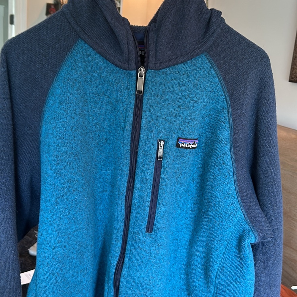 Patagonia Better Sweater Full Zop Hoodie Jacket Size L